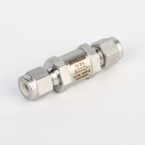 Check-Valves-JCV1-Series-JCV1-S-04-04-E-N2-2 High Pressure High-Purity Welded Check Valves And Low Cracking Pressure Check Valve JCV1 Series