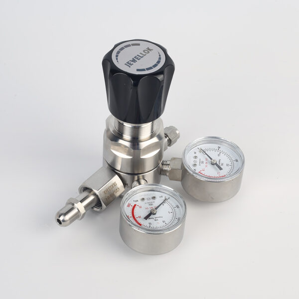 High Purity High Pressure Gas Cylinder Pressure Regulators Pressure Reducing Valve JSR-1E Series