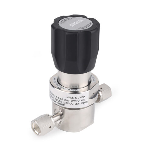 ED9A3699 JR1000 Series UHP Ultra High Purity Single Stage Pressure Reducing Regulator And Low To Intermediate Flow