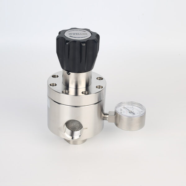 Low Pressure High Flow Line Pressure Regulators And Control Valves JSR-4L Series For Laboratory Pressure Control