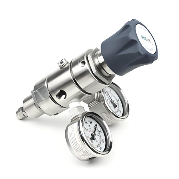 06df009f576f61b0bdaee3ac816d7114 DPR1 Ultra High Purity Two Stage Dual Stage Pressure Reducing Regulator Semiconductor Grade Regulators