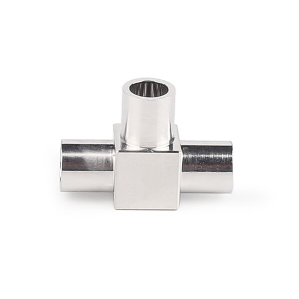 ED9A3675 Stainless Steel Ultra High Purity Mini Butt Weld Mini Tee Reducer MTRW Series Fittings