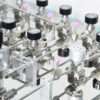 Gas-Changeover-Manifold-1 High Pressure High Flow Specialty Gas Control Panel With Diaphragm Valve , 3000Psig Oxygen Control Medical Changeover Manifold Panel