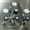 Stainless Steel Fully Automatic Gas Switchover Manifold System Automatic Gas Cylinder Switchover Co2 Cylinder Auto Changeover Controlle