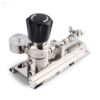 Ultra High Purity 316L Var Stainless Steel Compressed Gas Changeover Manifold Panel System For Integrated Gas Supply System