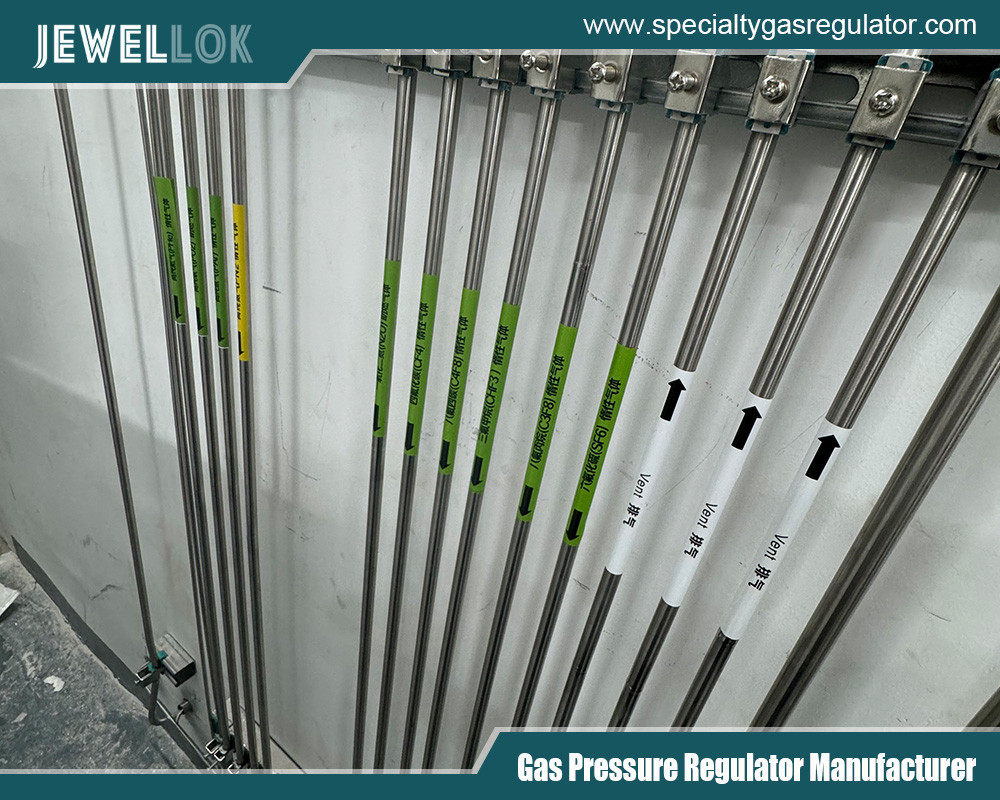 High Flow Ultra High Purity Gas Pressure Regulators