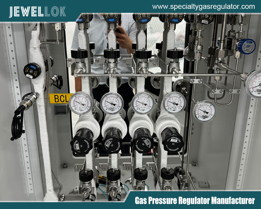 High Flow Ultra High Purity Gas Pressure Regulators