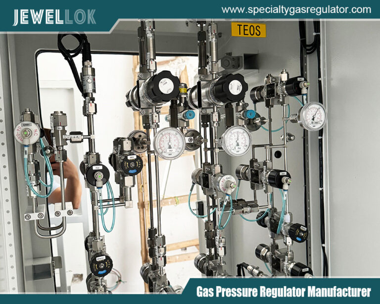 High Flow Ultra High Purity Gas Pressure Regulators