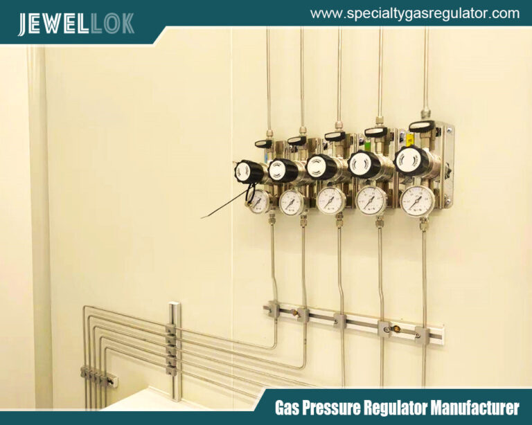 ultra-high purity (UHP) stainless steel 316L diaphragm valves and pressure reducers