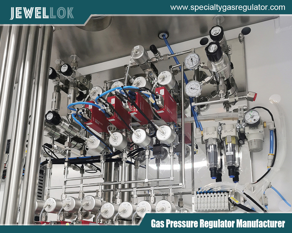 uhp 316l stainless steel gas pressure regulators