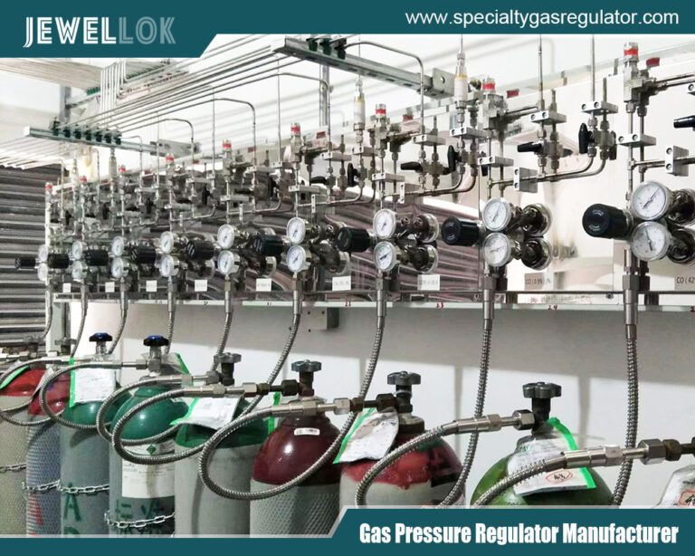 specialty gas cylinder fully automatic changeover manifold