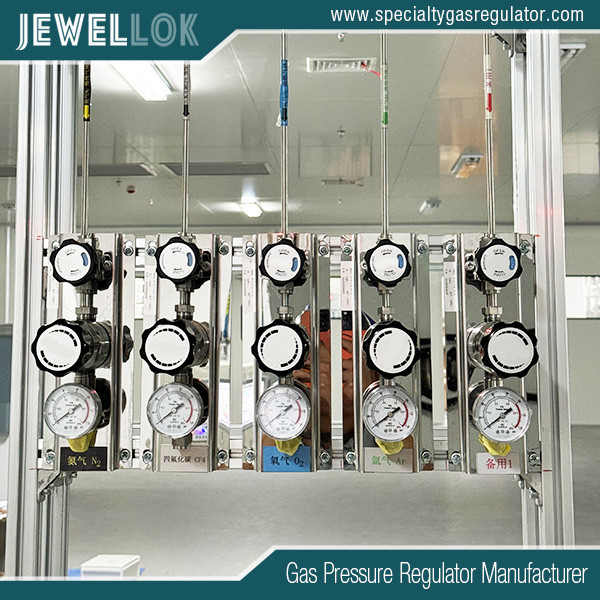 specialty gas cylinder fully automatic changeover manifold