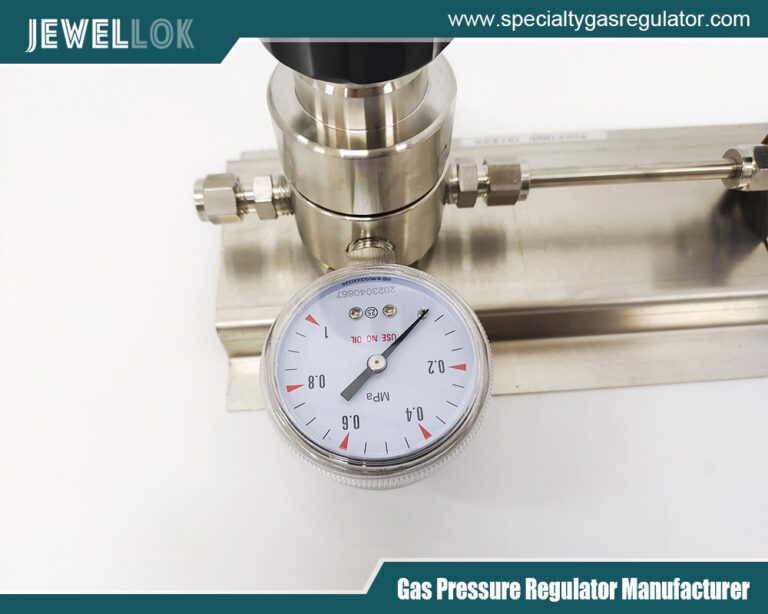 ultra-high purity (UHP) stainless steel 316L diaphragm valves and pressure reducers