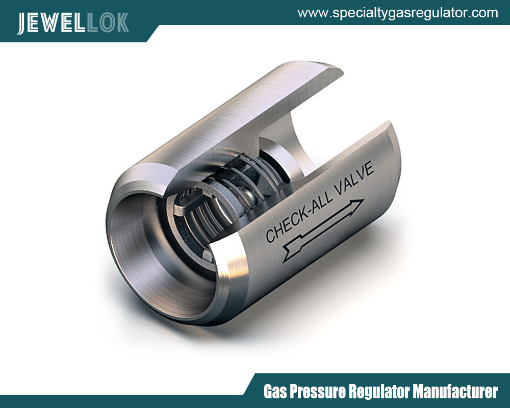 ultra-high purity (UHP) stainless steel 316L diaphragm valves and pressure reducers