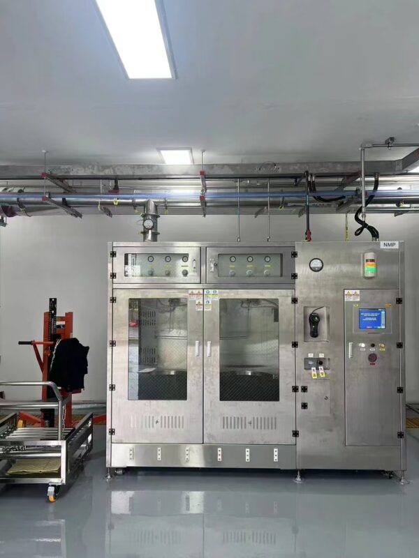 exhaust gas scrubber system work for semiconductor manufacturing