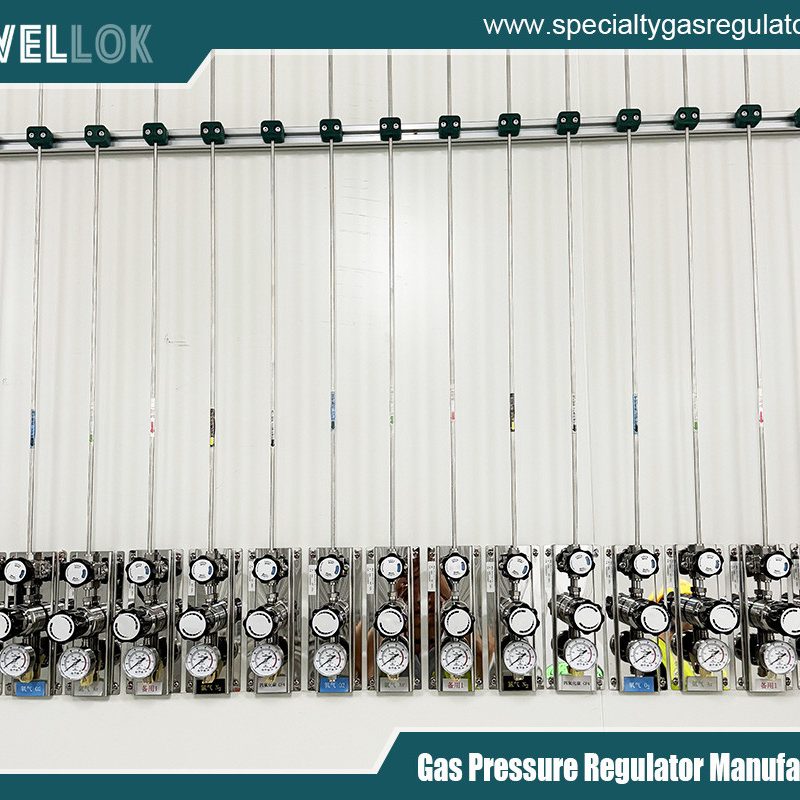 sih4 gas valve manifold box