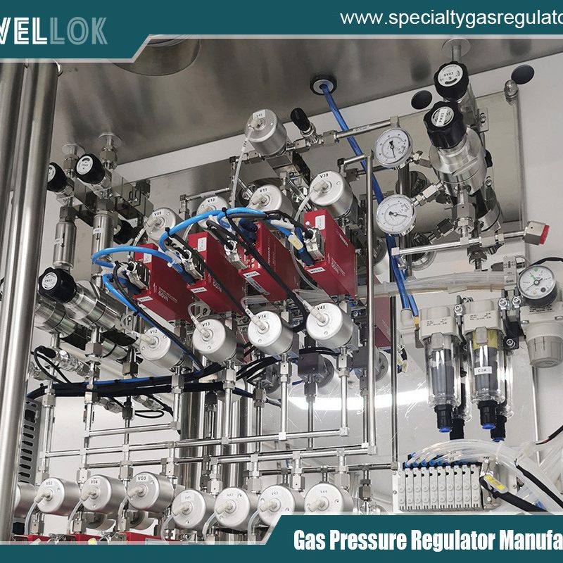 uhp 316l stainless steel gas pressure regulators