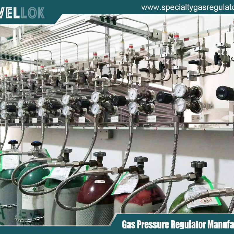 specialty gas cylinder fully automatic changeover manifold